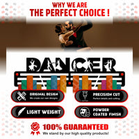 Thumbnail for Dance Medal Hanger — Dancer Medal Display Rack - Metallic Art