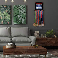 Thumbnail for Running Medal & Race Bib Holder — Square Shape Display Bundle - Metallic Art