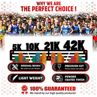 Thumbnail for 5K • 10K • 21K • 42K — Running Medal Display Rack - Metallic Art