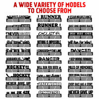 Thumbnail for Running Medal & Race Bib Holder — Gray V-Shape Display Bundle - Metallic Art