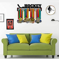Thumbnail for Ice Hockey Medal Hanger — Ice Hockey Medal Display Rack - Metallic Art