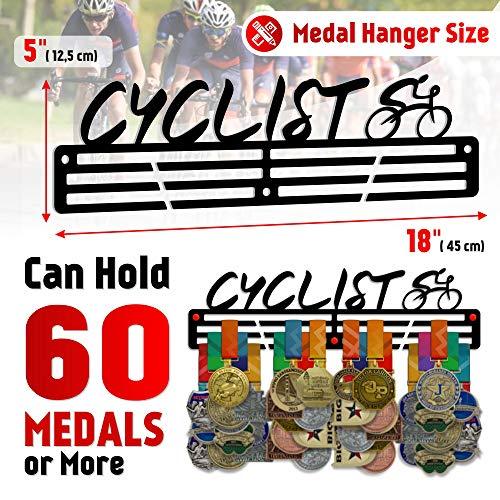 Cycling Medal Hanger — Cycling Medal Display Rack - Metallic Art