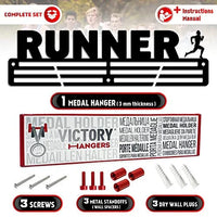 Thumbnail for Running Medal Hanger — Running Medal Display Rack - Metallic Art