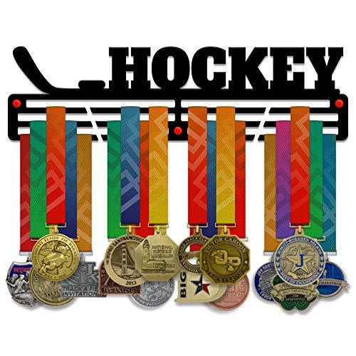 Ice Hockey Medal Hanger — Ice Hockey Medal Display Rack - Metallic Art
