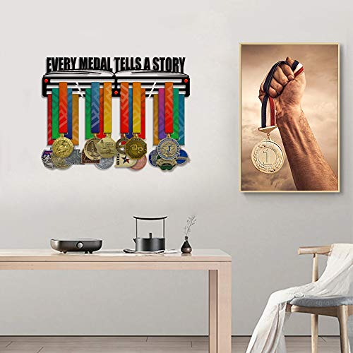 Every Medal Tells a Story — Medal Display Rack - Metallic Art