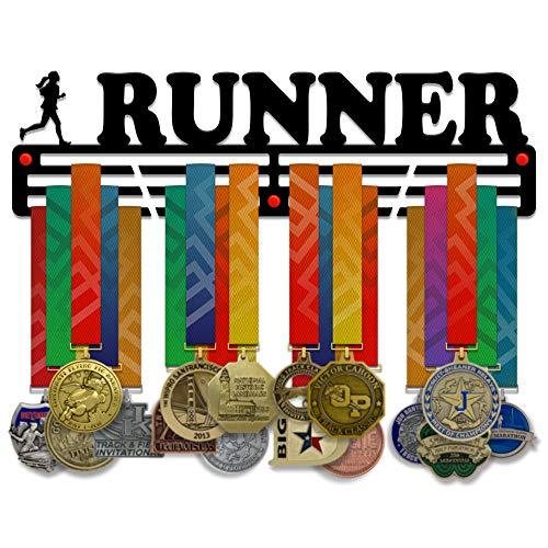 Running Medal Hanger — Running Medal Display Rack - Metallic Art