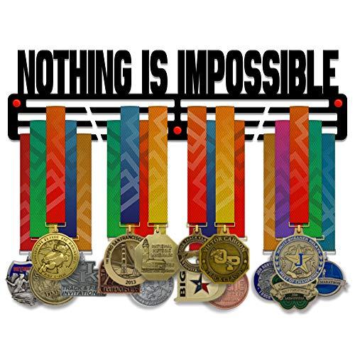 Nothing is Impossible — Medal Display Rack - Metallic Art