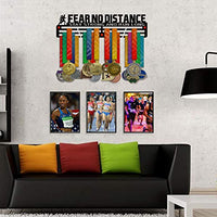 Thumbnail for Fear No Distance — Stay Strong and Run Long” Medal Hanger (18