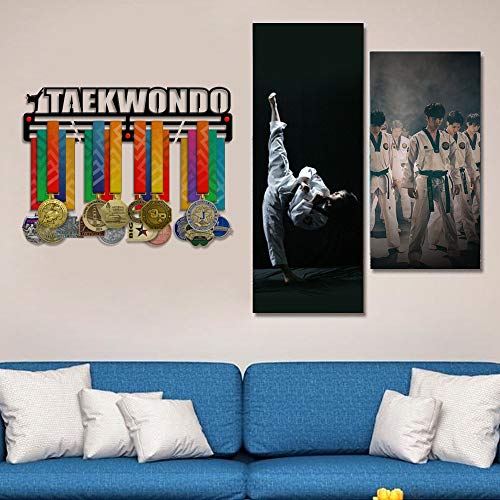 Taekwondo Medal Hanger — Taekwondo Medal Display Rack - Metallic Art