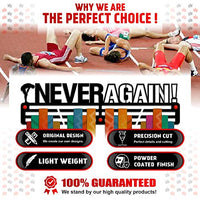 Thumbnail for Never Again — Medal Display Rack - Metallic Art