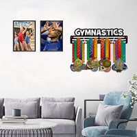 Thumbnail for Gymnastics Medal Hanger — Gymnastics Medal Display Rack - Metallic Art