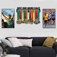 Thumbnail for Just One More Race — Medal Display Rack - Metallic Art
