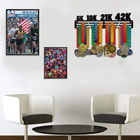 Thumbnail for 5K • 10K • 21K • 42K — Running Medal Display Rack - Metallic Art