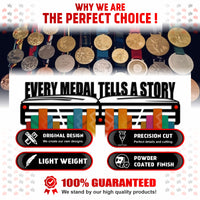 Thumbnail for Every Medal Tells a Story — Medal Display Rack - Metallic Art