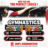 Thumbnail for Gymnastics Medal Hanger — Gymnastics Medal Display Rack - Metallic Art