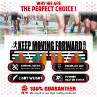 Thumbnail for Keep Moving Forward — Medal Display Rack - Metallic Art