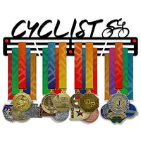Thumbnail for Cycling Medal Hanger — Cycling Medal Display Rack - Metallic Art