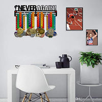Thumbnail for Never Again — Medal Display Rack - Metallic Art