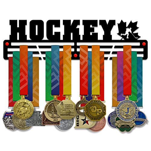 Ice Hockey Medal Hanger — Ice Hockey Medal Display Rack - Metallic Art