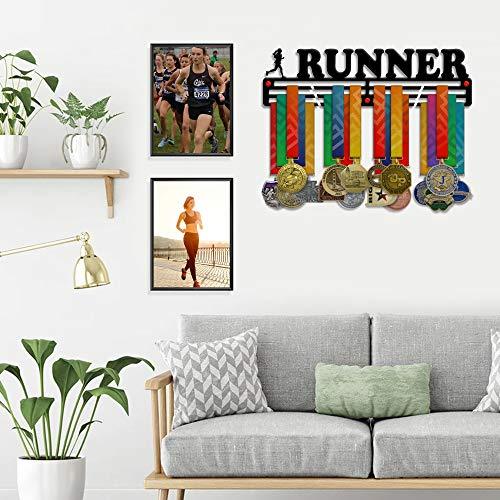 Running Medal Hanger — Running Medal Display Rack - Metallic Art