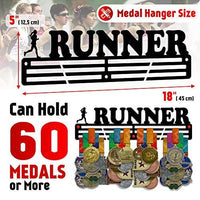 Thumbnail for Running Medal Hanger — Running Medal Display Rack - Metallic Art