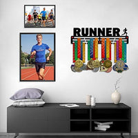 Thumbnail for Running Medal Hanger — Running Medal Display Rack - Metallic Art