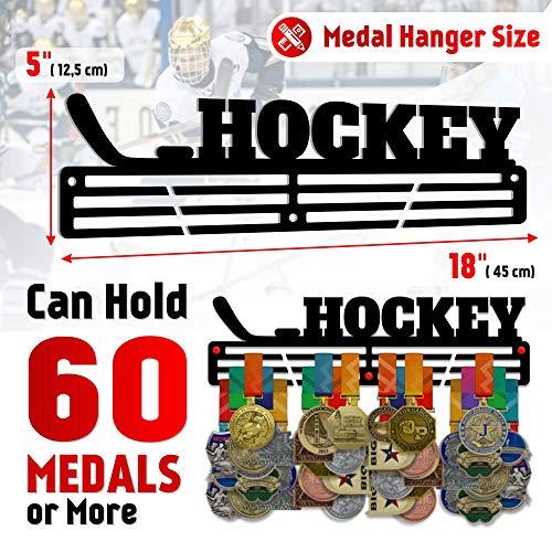 Ice Hockey Medal Hanger — Ice Hockey Medal Display Rack - Metallic Art