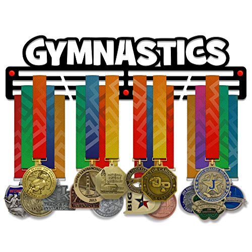 Gymnastics Medal Hanger — Gymnastics Medal Display Rack - Metallic Art