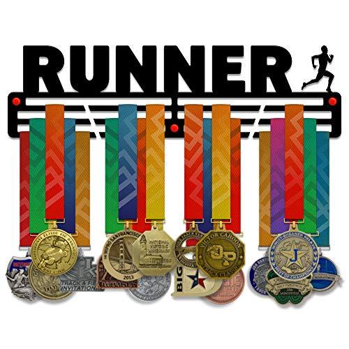 Running Medal Hanger — Running Medal Display Rack - Metallic Art