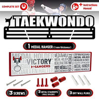 Thumbnail for Taekwondo Medal Hanger — Taekwondo Medal Display Rack - Metallic Art