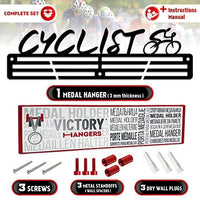 Thumbnail for Cycling Medal Hanger — Cycling Medal Display Rack - Metallic Art
