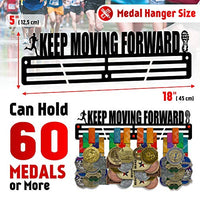 Thumbnail for Keep Moving Forward — Medal Display Rack - Metallic Art