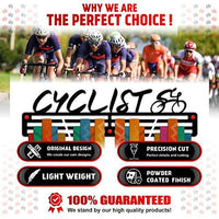 Thumbnail for Cycling Medal Hanger — Cycling Medal Display Rack - Metallic Art