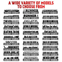 Thumbnail for He Believed She Could So She Did — Medal Display Rack - Metallic Art